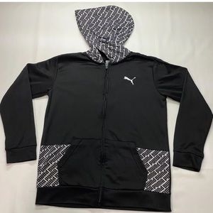 EUC Puma Hoodie Zip Up Hoodie Boys Large 14-16